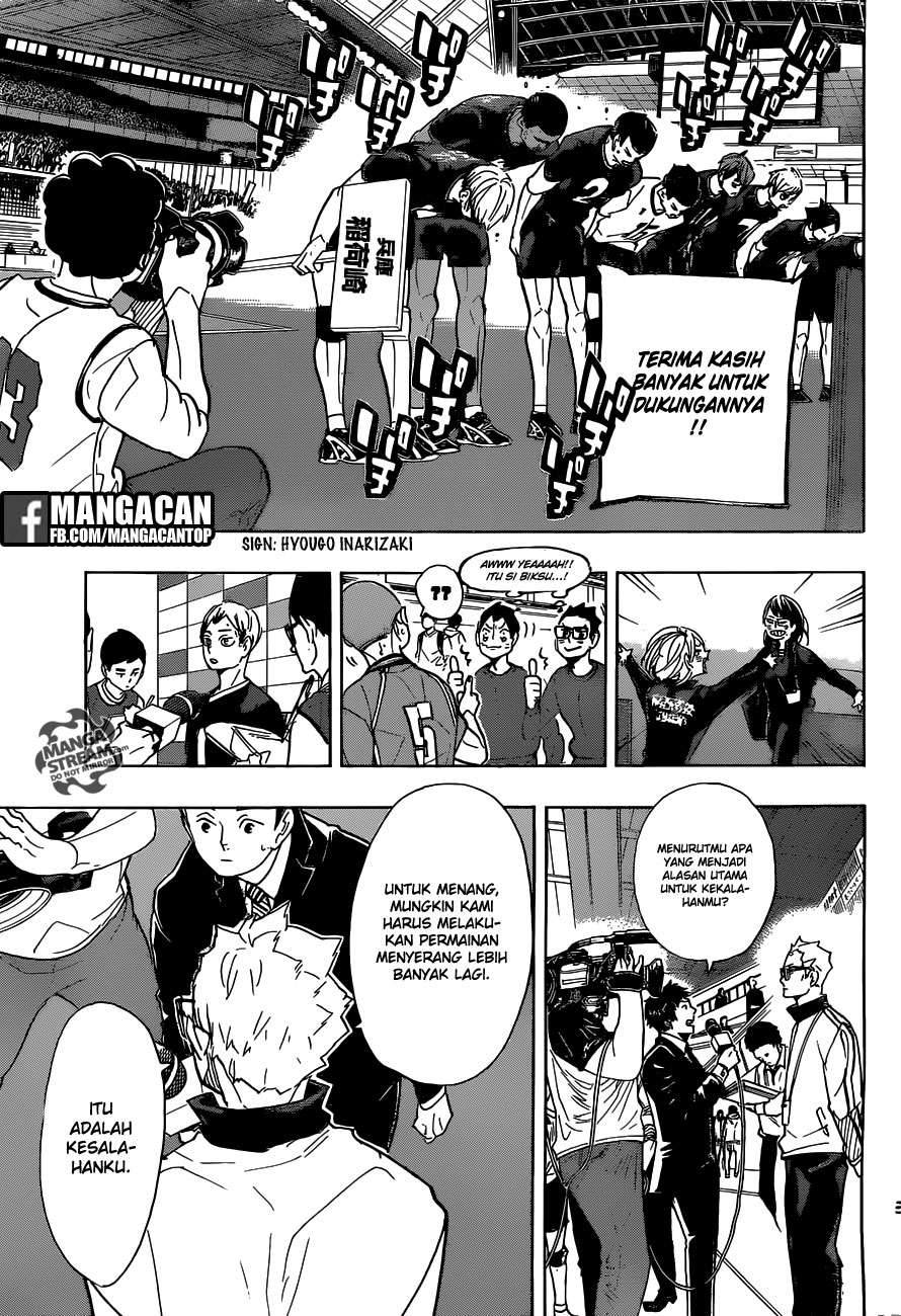 Haikyuu!! Chapter 291 - halaman 11