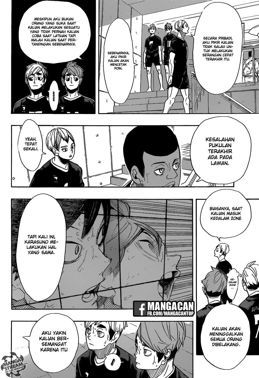 Haikyuu!! Chapter 291 - halaman 14