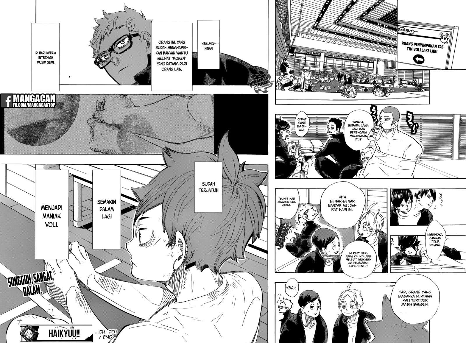 Haikyuu!! Chapter 291 - halaman 18