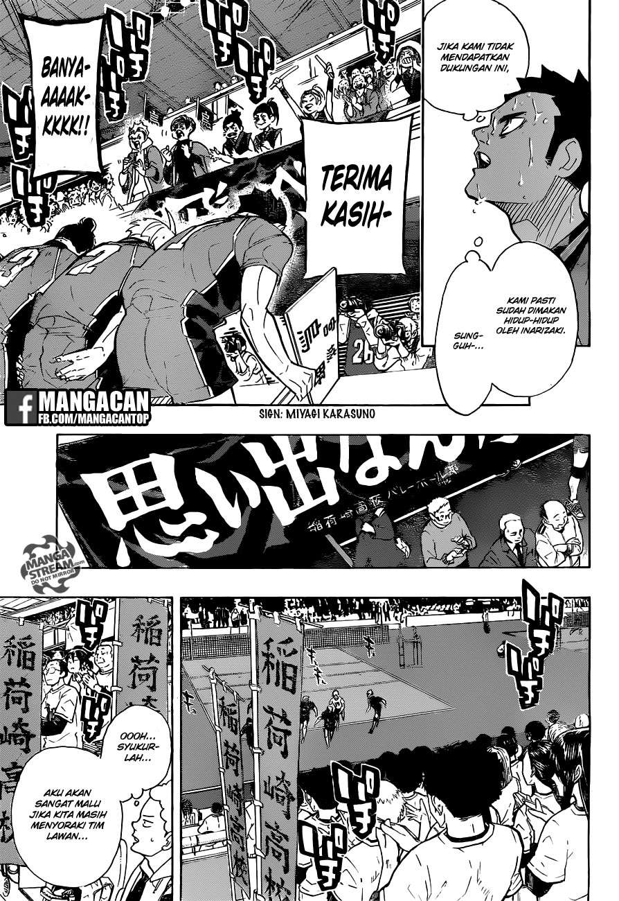 Haikyuu!! Chapter 291 - halaman 9
