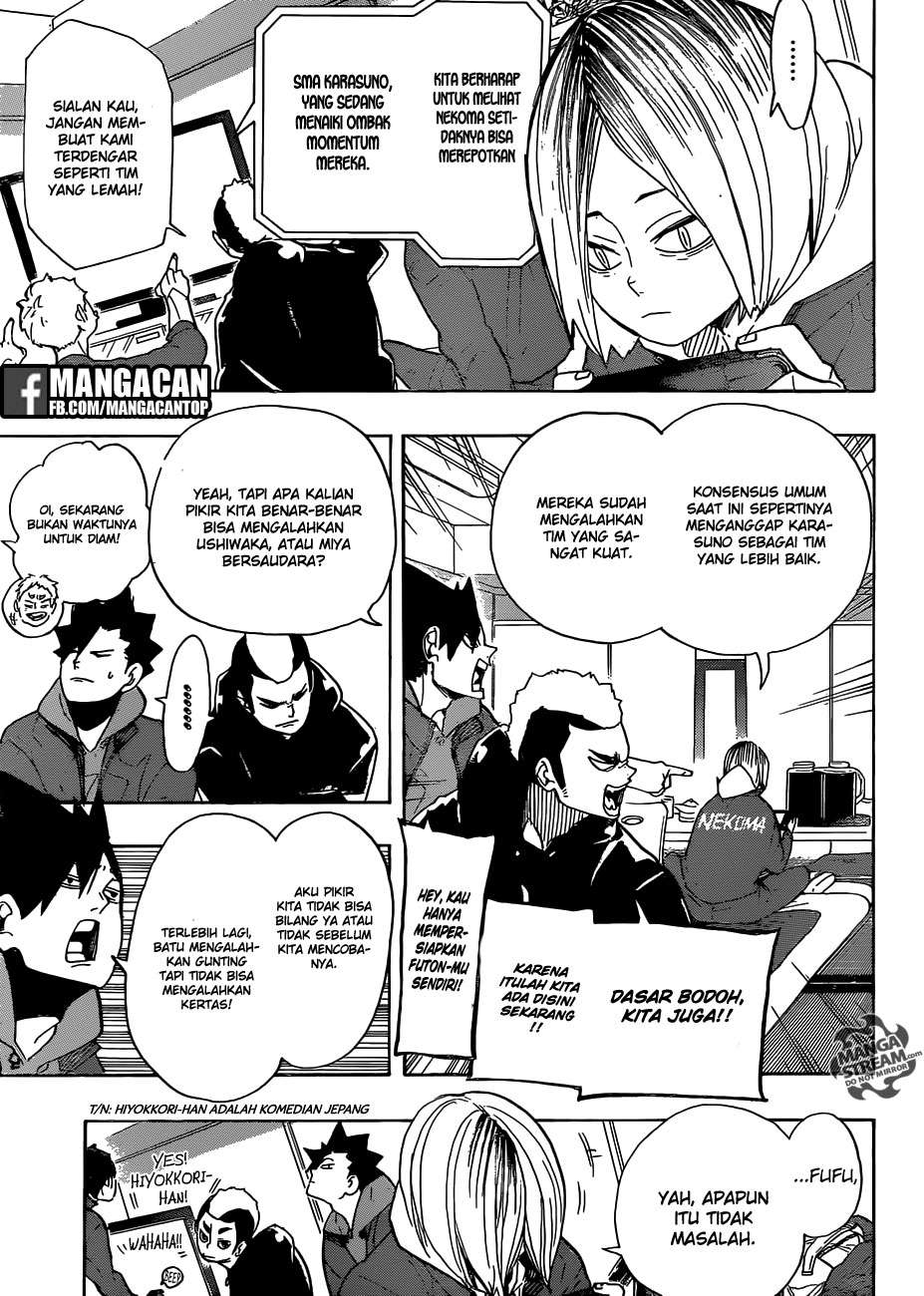 Haikyuu!! Chapter 292 - halaman 16