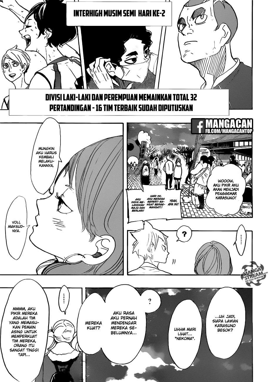Haikyuu!! Chapter 292 - halaman 5