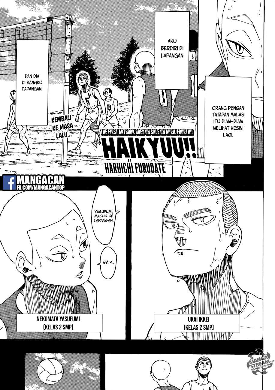 Haikyuu!! Chapter 293 - halaman 1