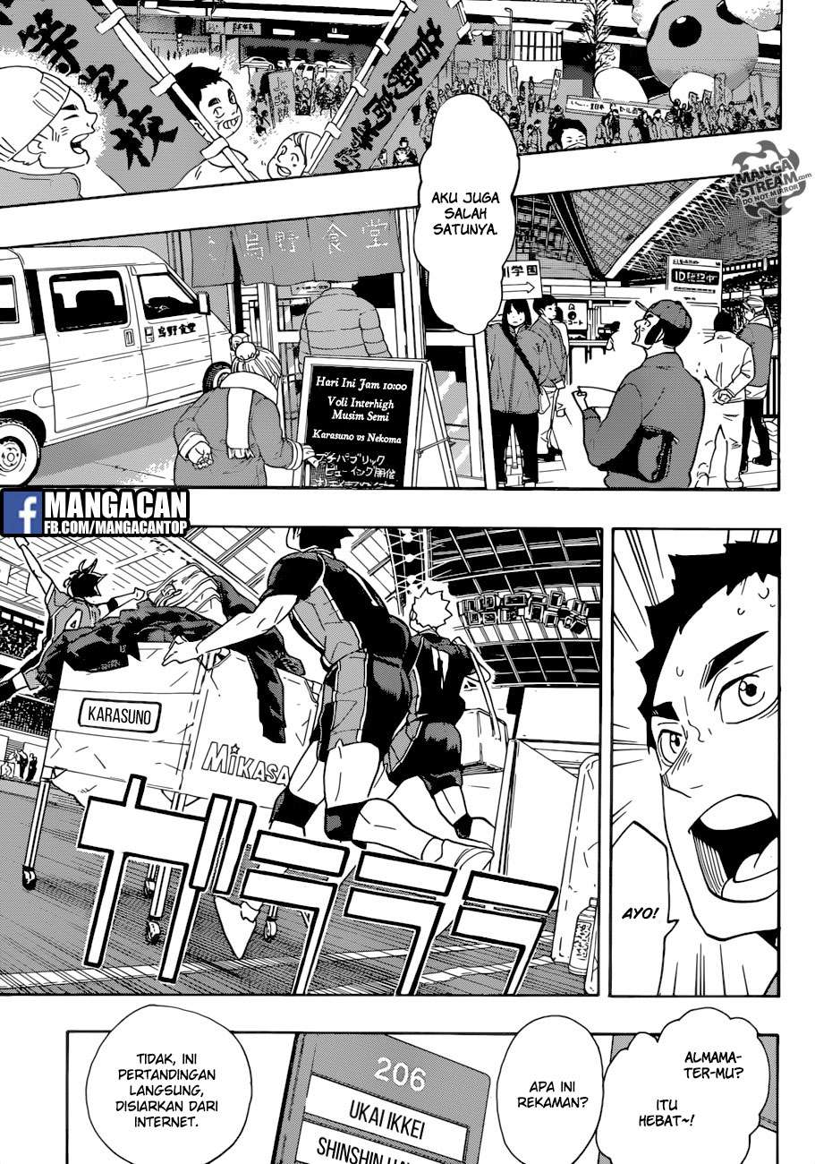 Haikyuu!! Chapter 293 - halaman 11