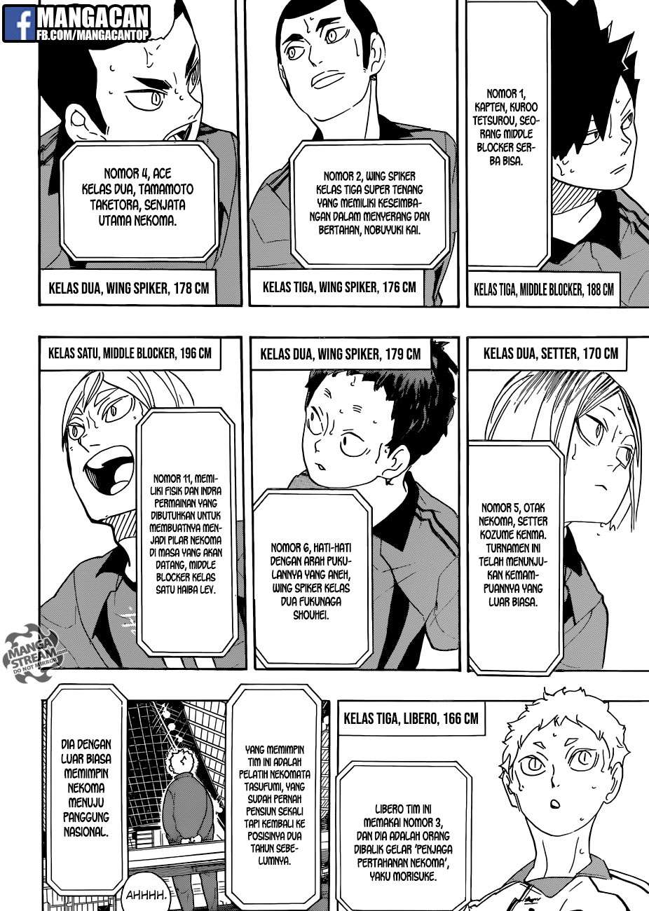 Haikyuu!! Chapter 293 - halaman 15