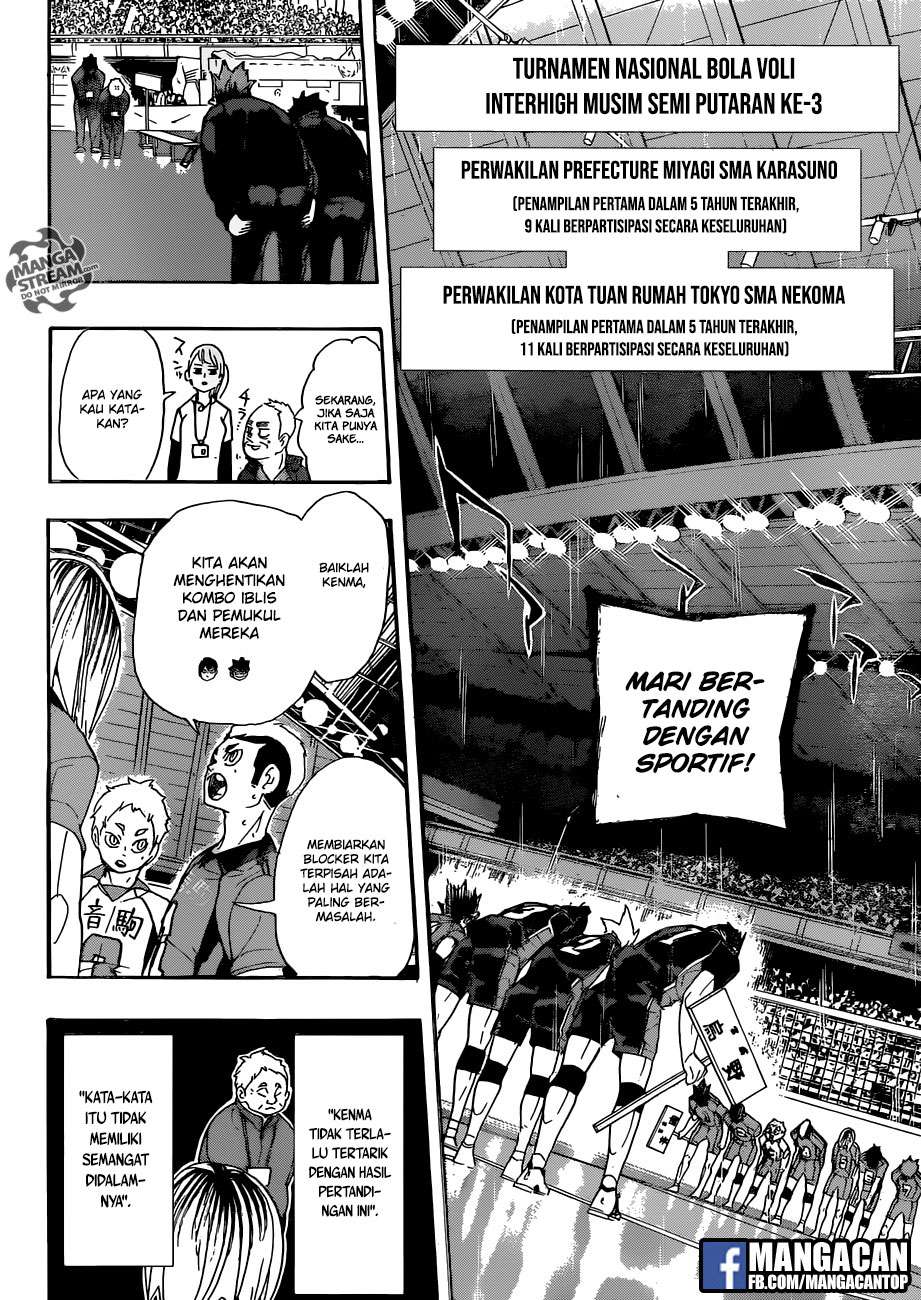 Haikyuu!! Chapter 293 - halaman 18