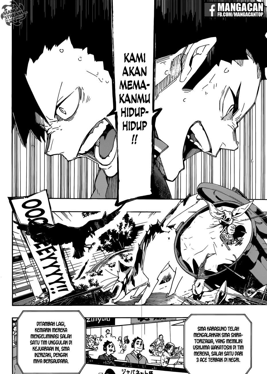 Haikyuu!! Chapter 294 - halaman 6