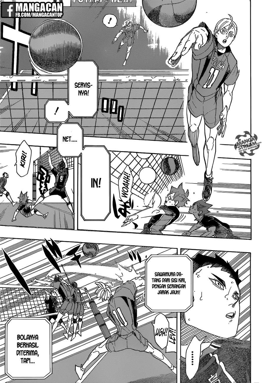 Haikyuu!! Chapter 295 - halaman 12