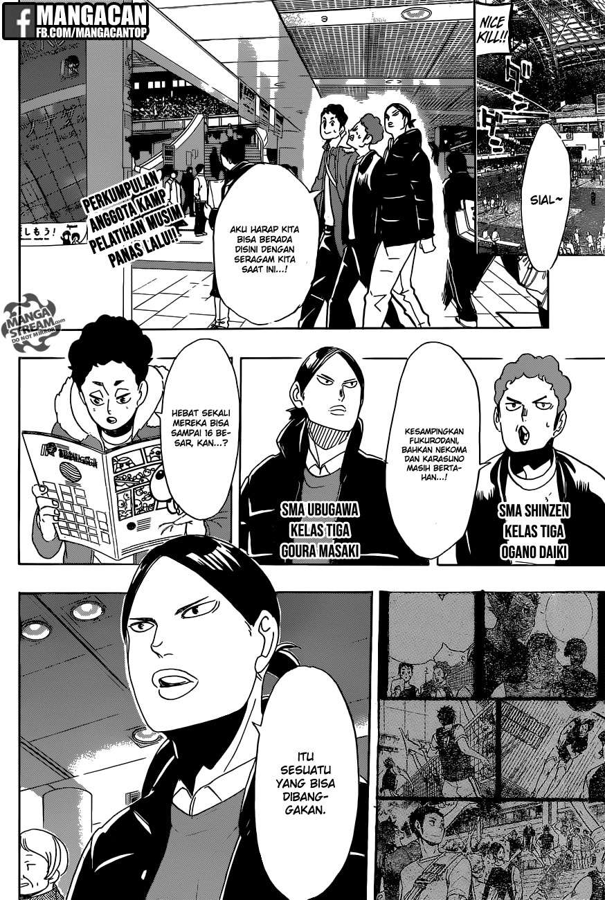 Haikyuu!! Chapter 295 - halaman 3
