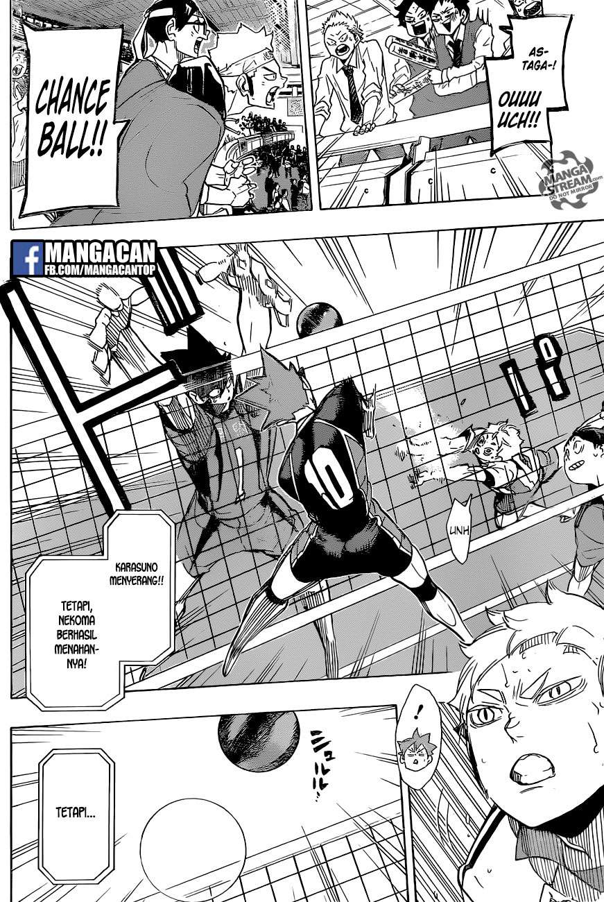 Haikyuu!! Chapter 296 - halaman 10