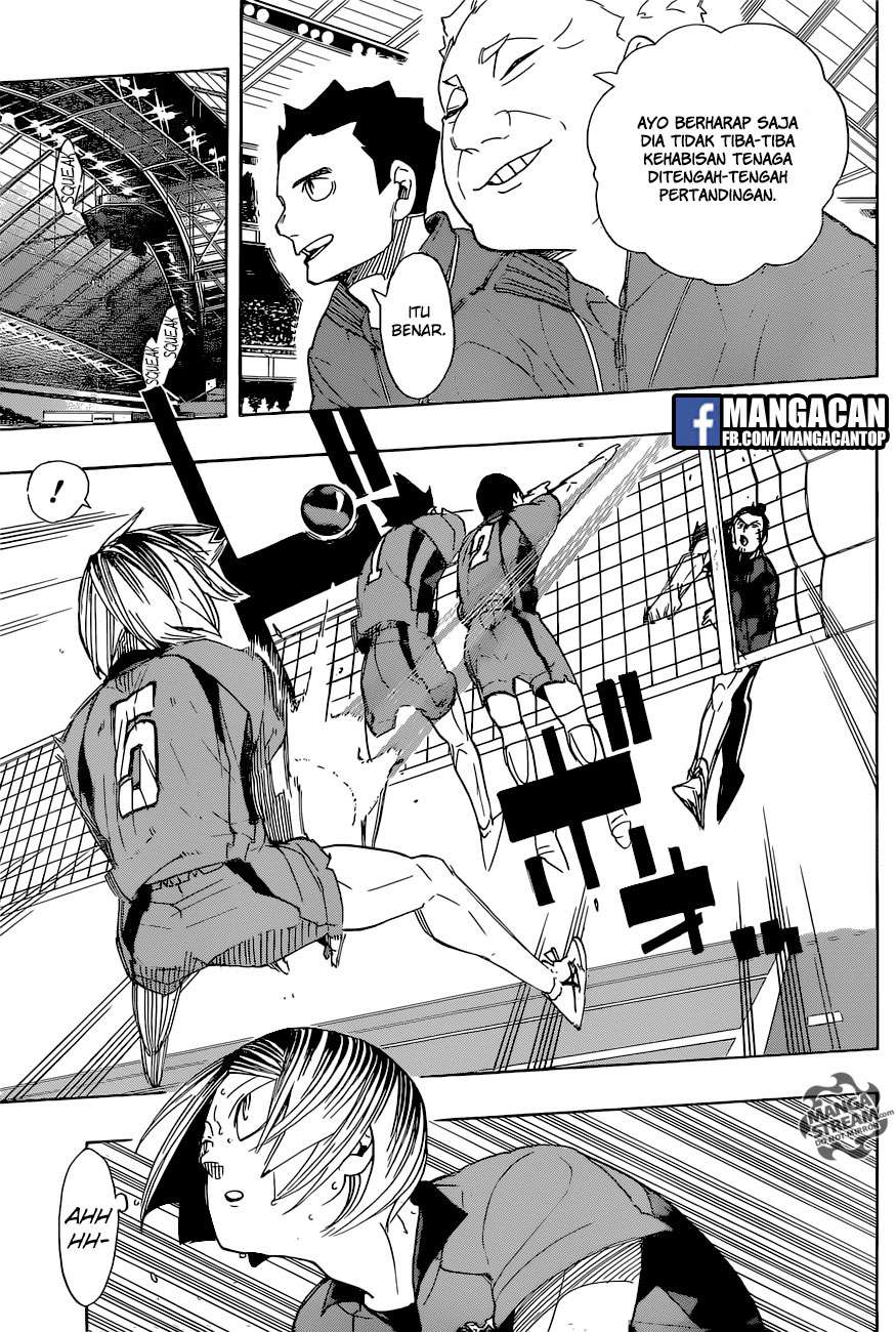 Haikyuu!! Chapter 296 - halaman 9