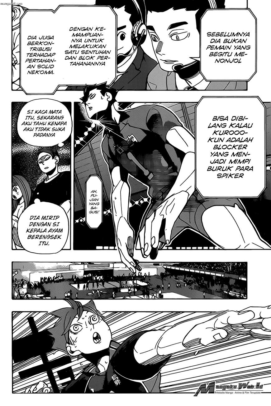 Haikyuu!! Chapter 297 - halaman 15