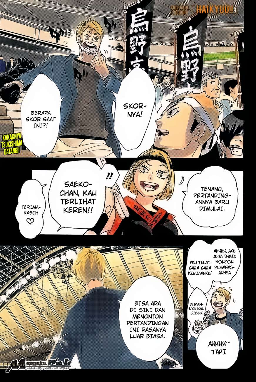 Haikyuu!! Chapter 297 - halaman 4