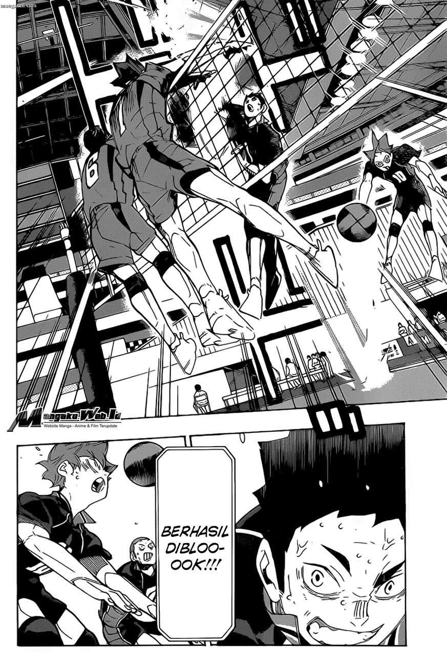 Haikyuu!! Chapter 297 - halaman 8
