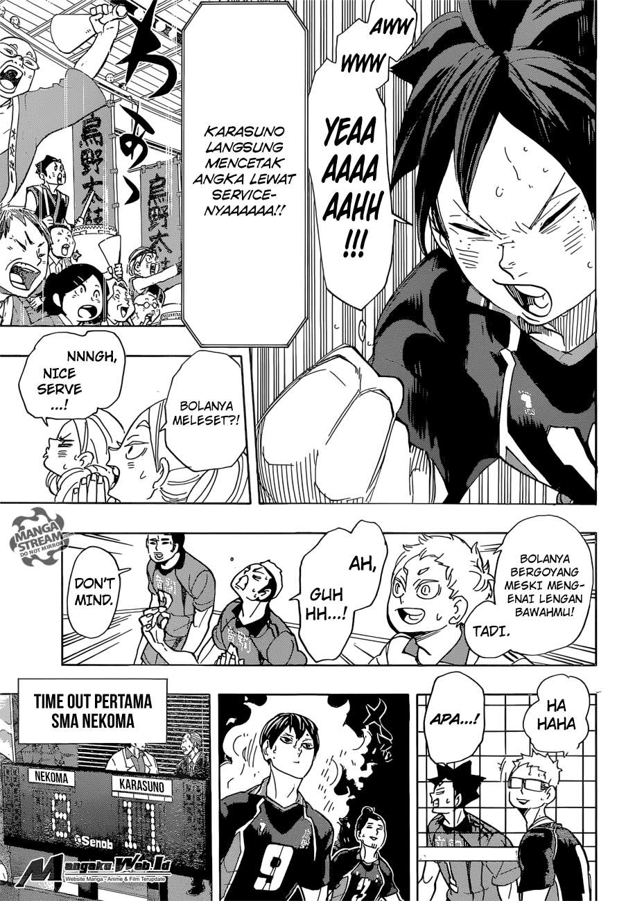 Haikyuu!! Chapter 298 - halaman 6