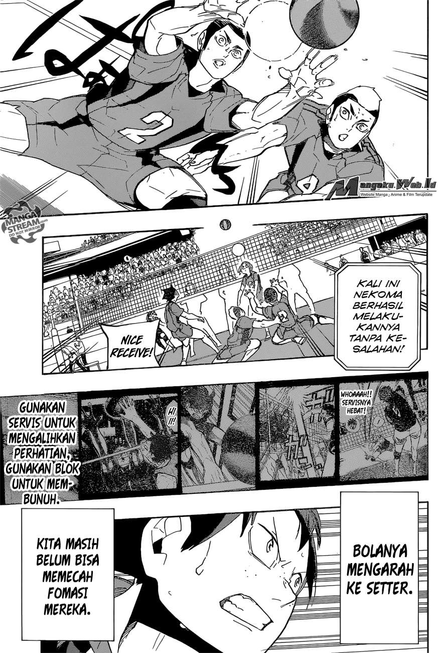 Haikyuu!! Chapter 298 - halaman 8