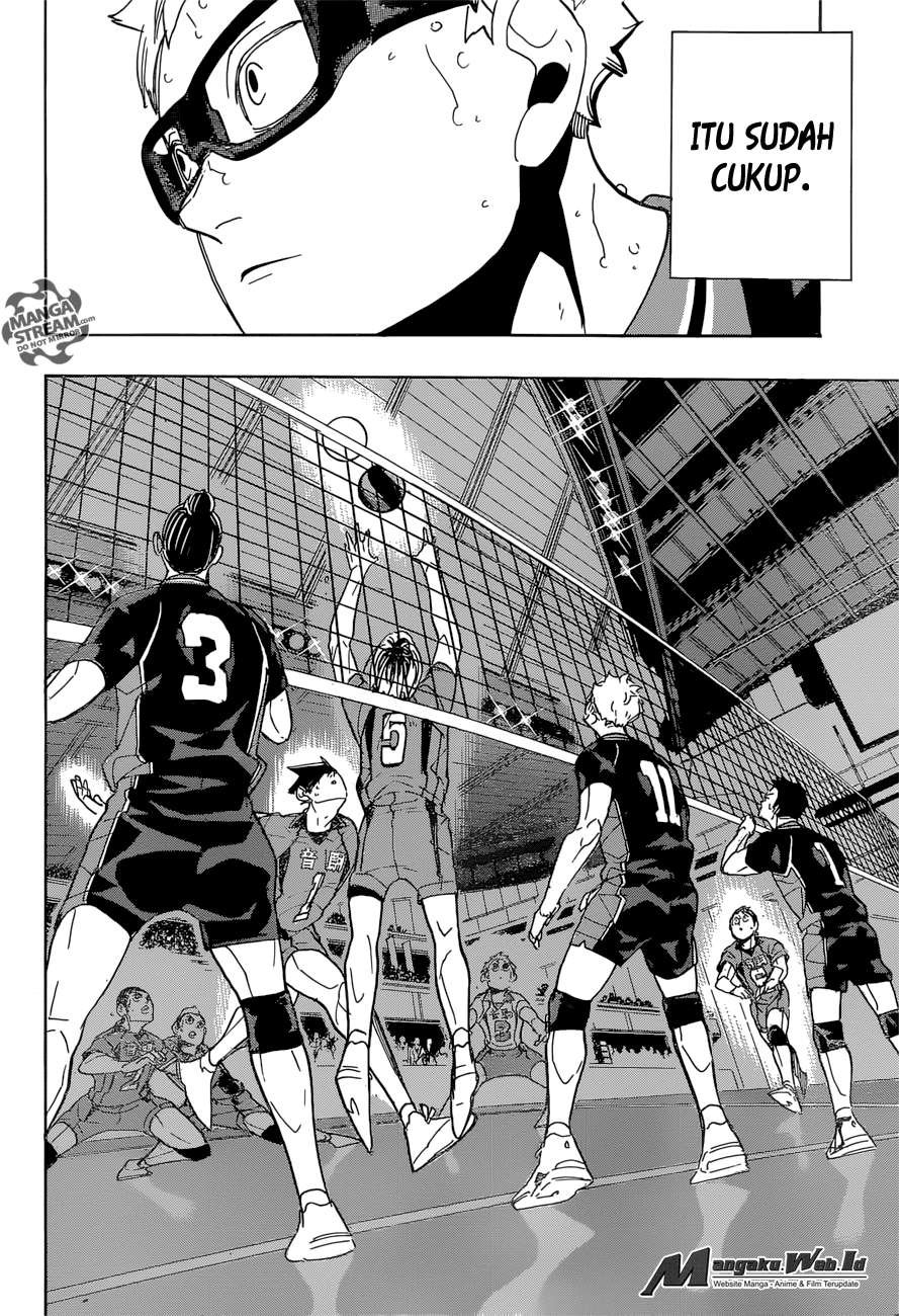 Haikyuu!! Chapter 298 - halaman 9