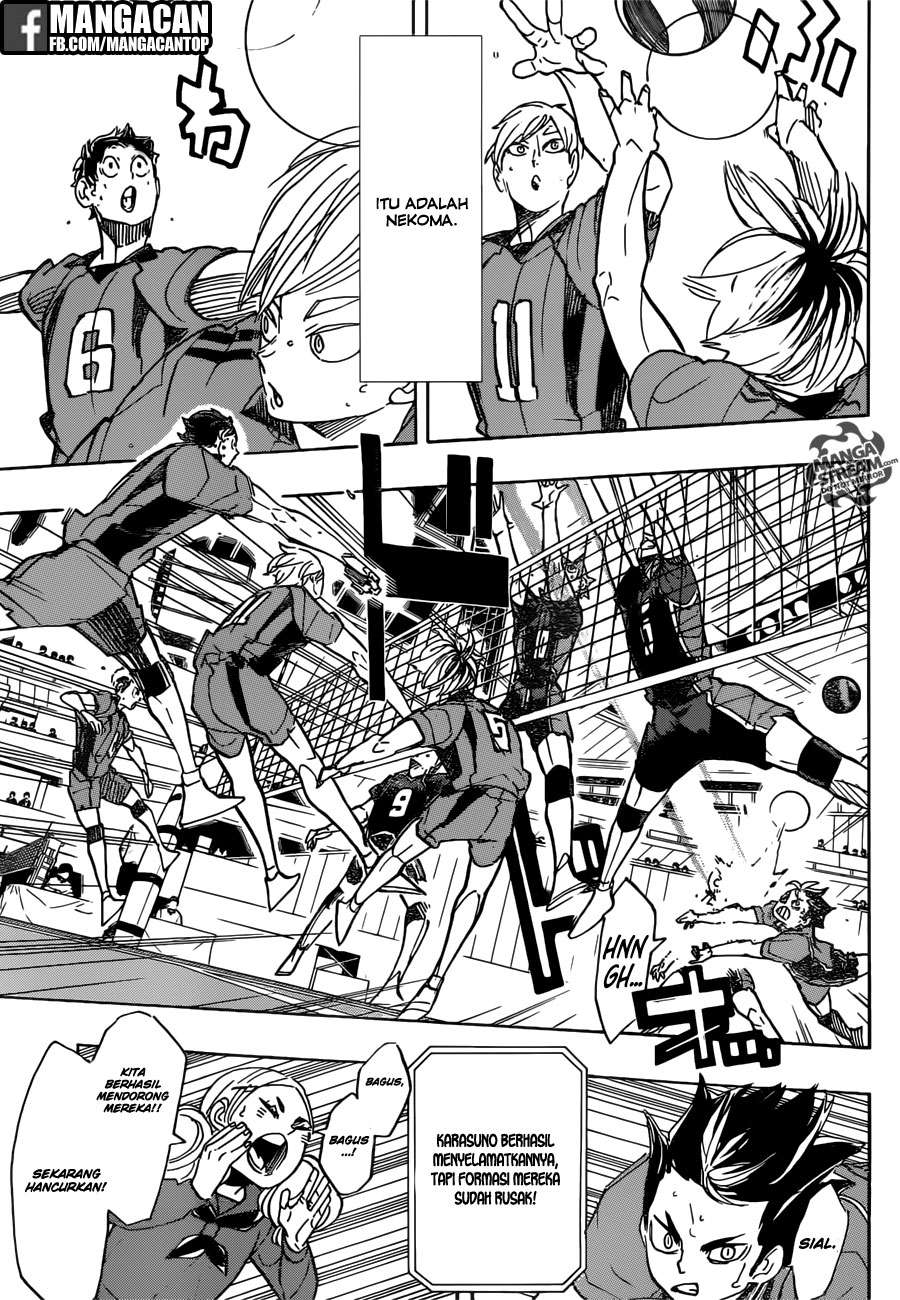 Haikyuu!! Chapter 299 - halaman 15