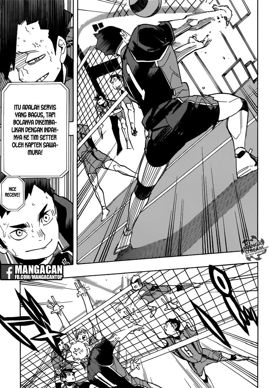 Haikyuu!! Chapter 299 - halaman 8