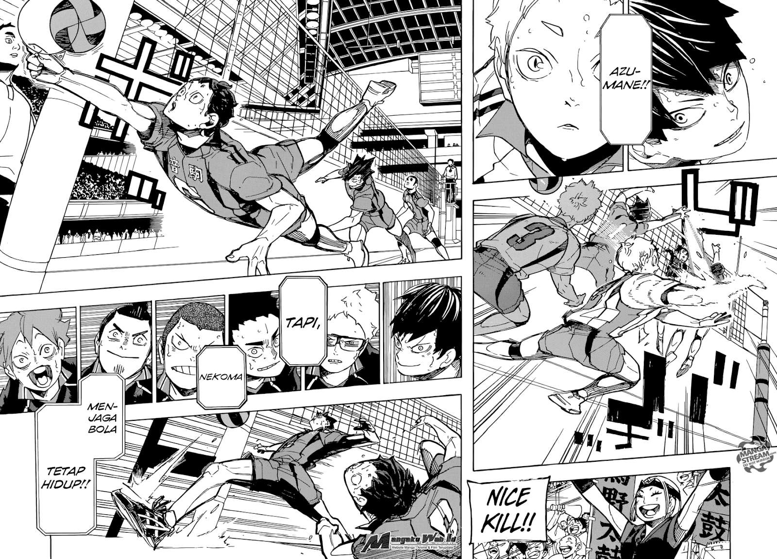 Haikyuu!! Chapter 300 - halaman 14