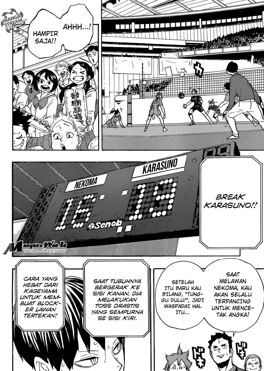 Haikyuu!! Chapter 300 - halaman 15