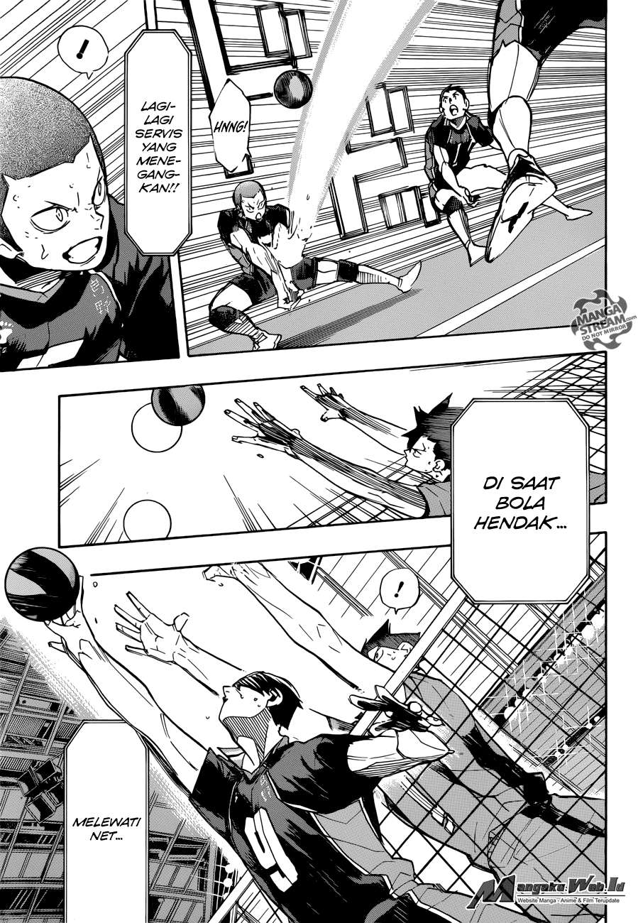 Haikyuu!! Chapter 300 - halaman 8