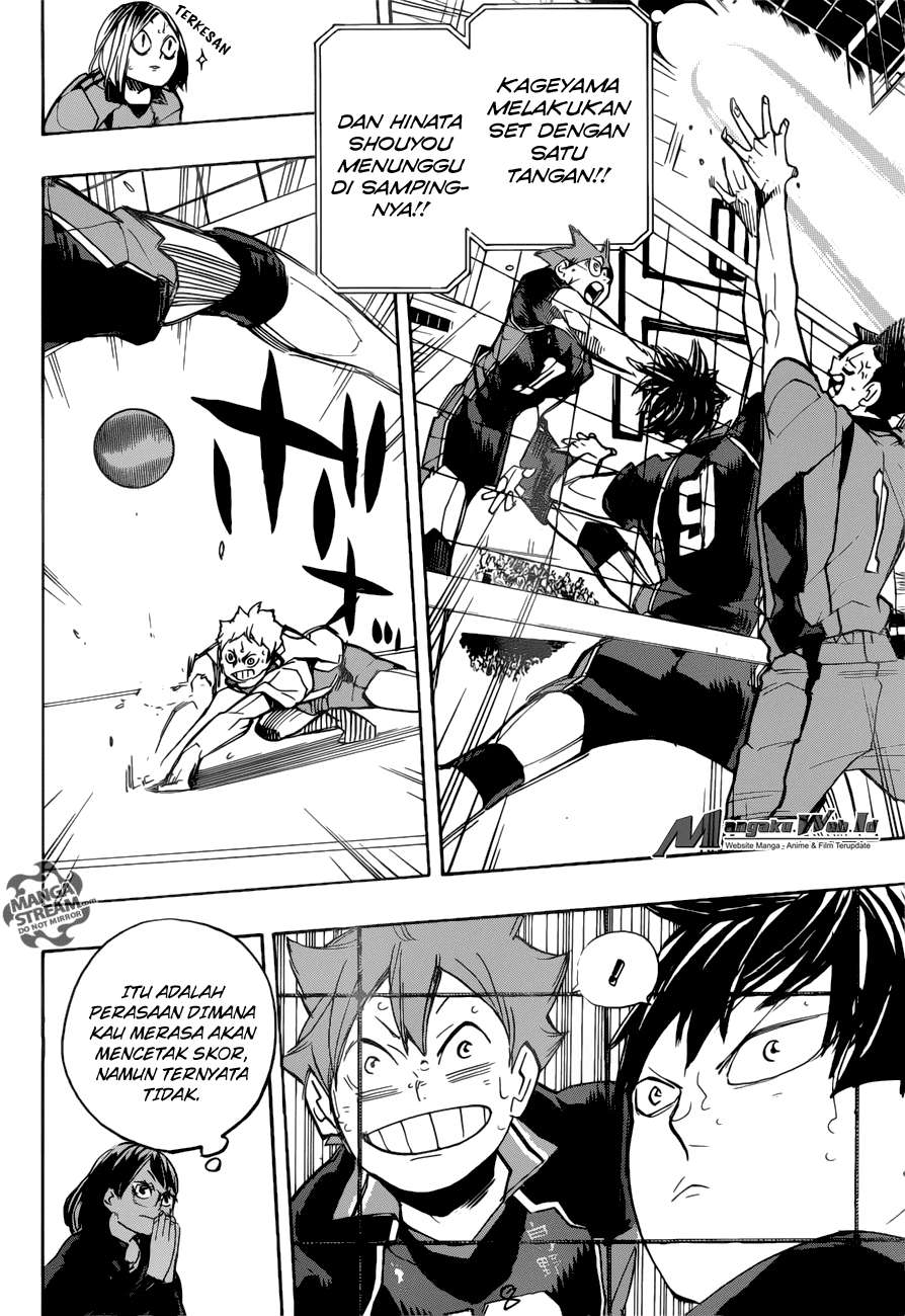 Haikyuu!! Chapter 300 - halaman 9