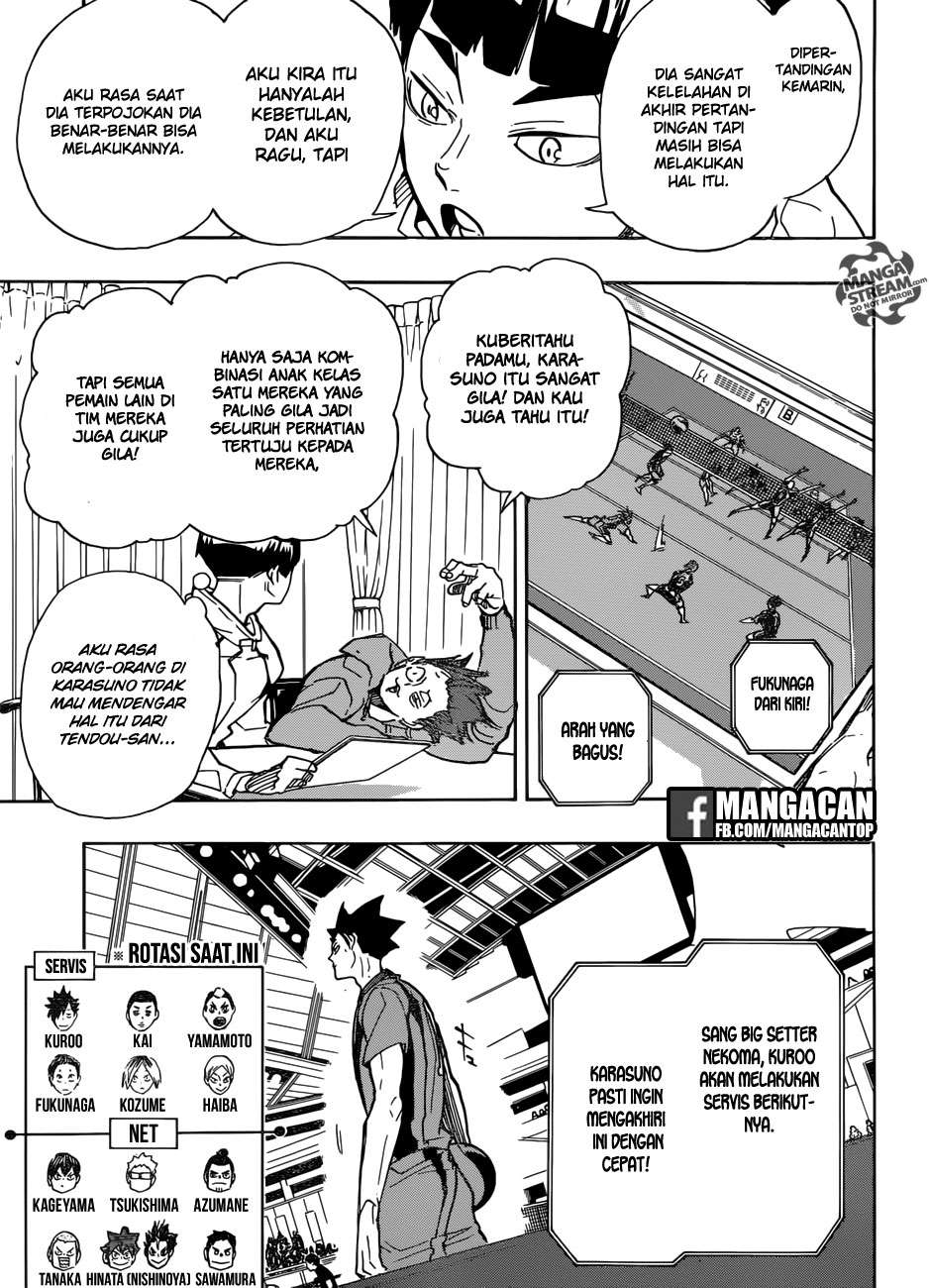 Haikyuu!! Chapter 301 - halaman 10