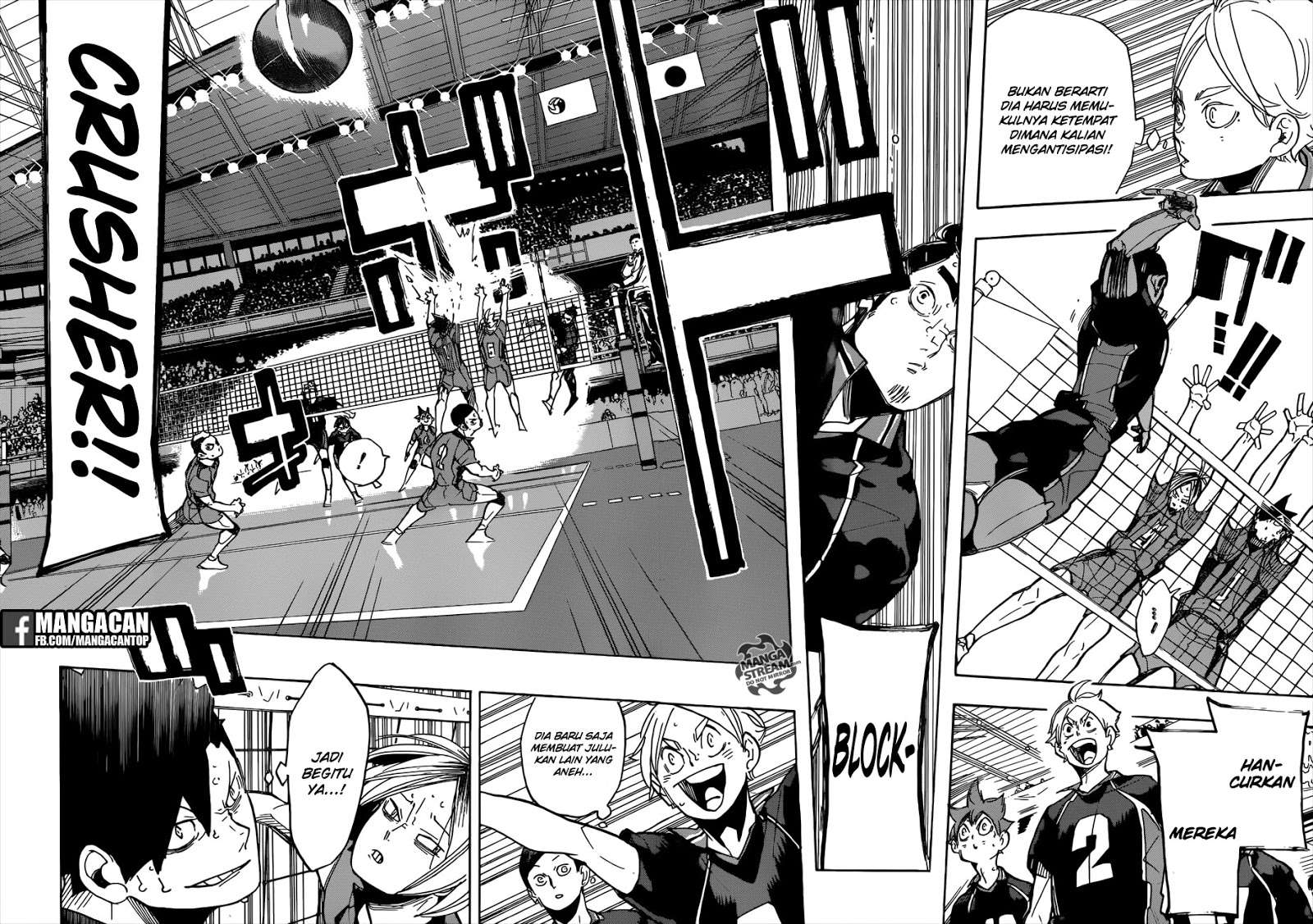 Haikyuu!! Chapter 301 - halaman 8