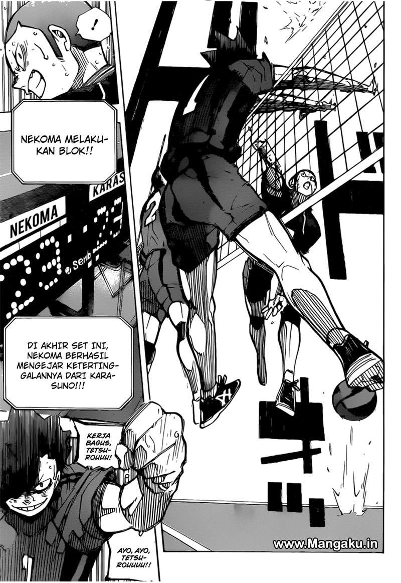 Haikyuu!! Chapter 302 - halaman 12