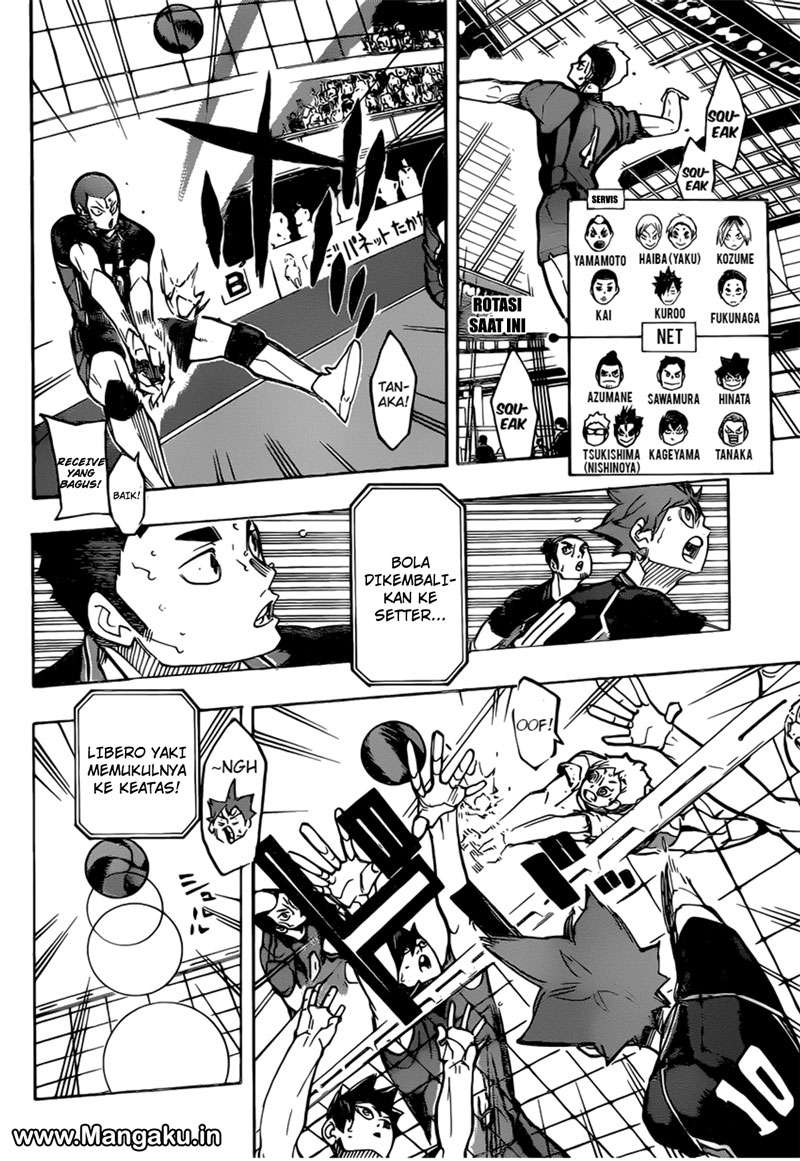 Haikyuu!! Chapter 302 - halaman 15