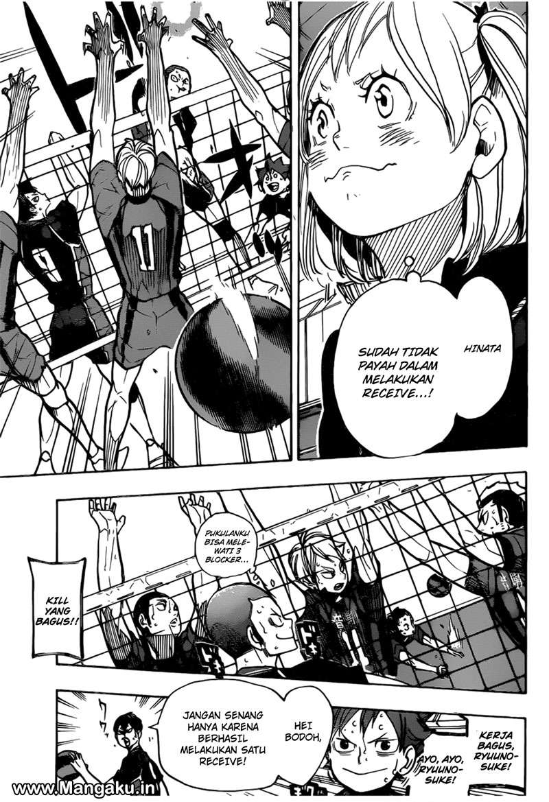 Haikyuu!! Chapter 302 - halaman 8