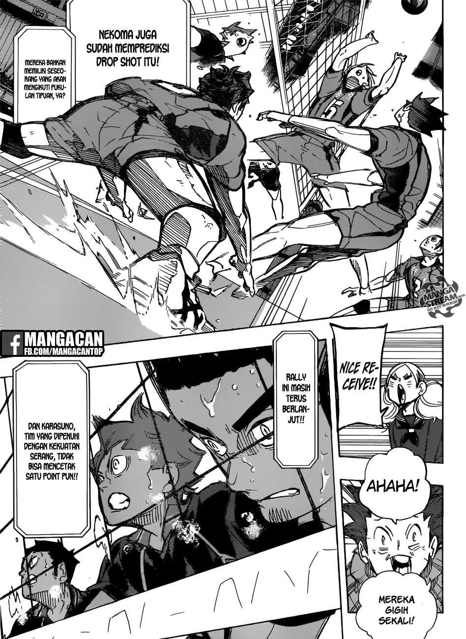 Haikyuu!! Chapter 303 - halaman 10