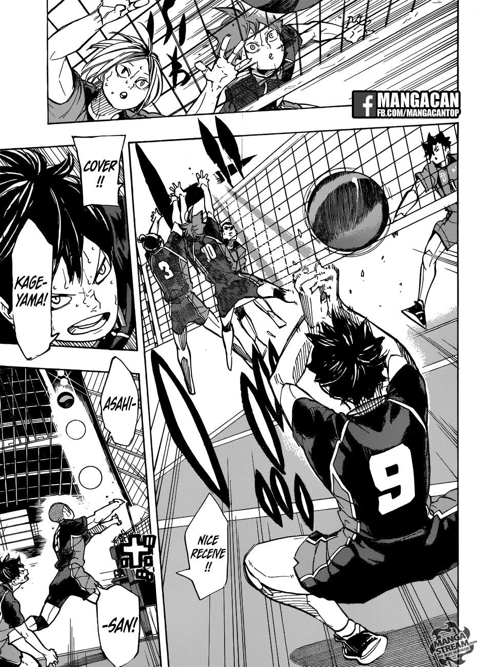 Haikyuu!! Chapter 303 - halaman 12