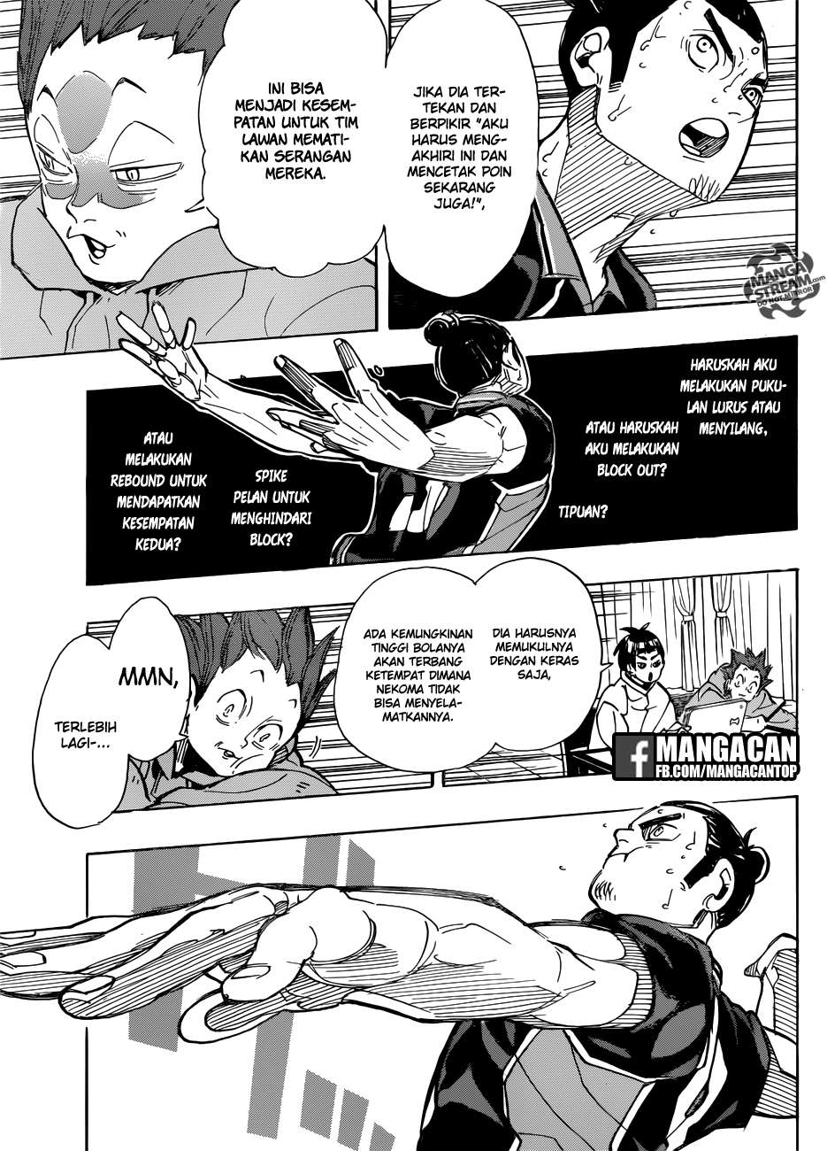 Haikyuu!! Chapter 303 - halaman 14