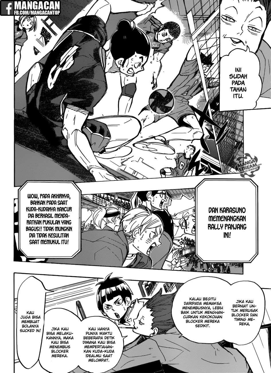Haikyuu!! Chapter 303 - halaman 16