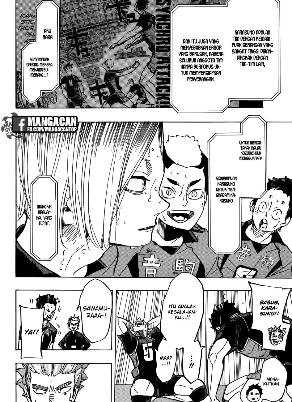 Haikyuu!! Chapter 304 - halaman 18
