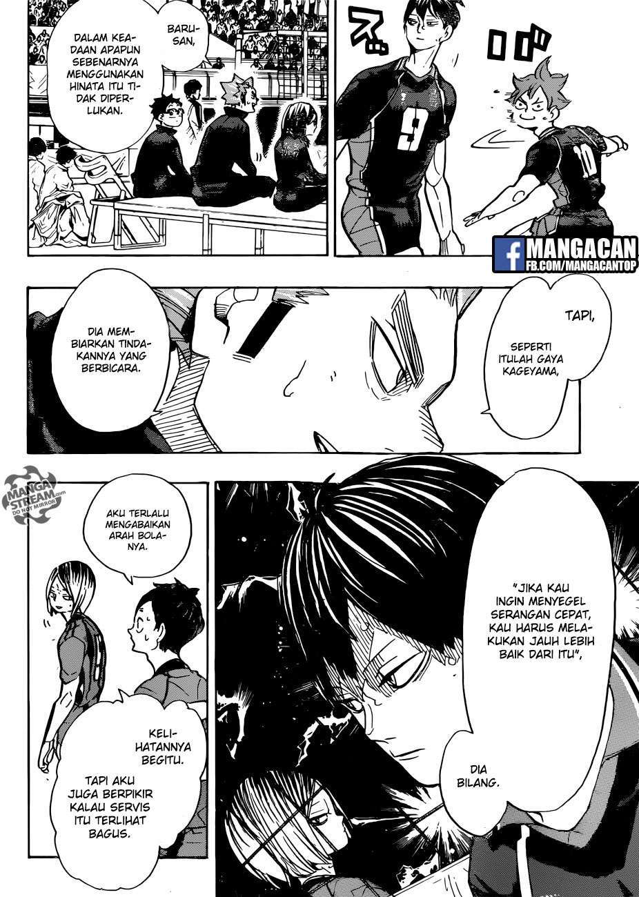 Haikyuu!! Chapter 305 - halaman 17