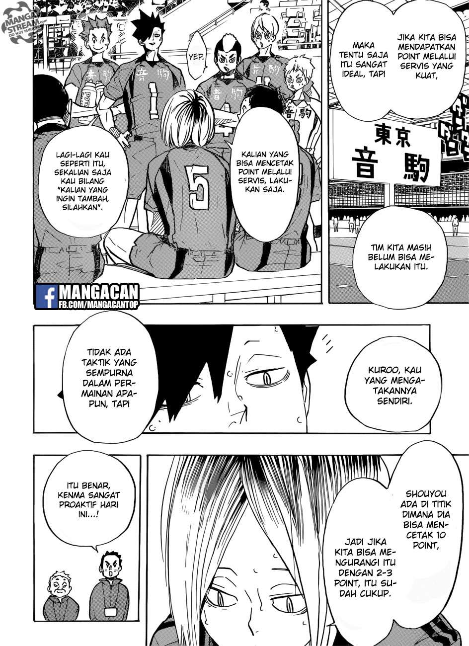 Haikyuu!! Chapter 305 - halaman 8