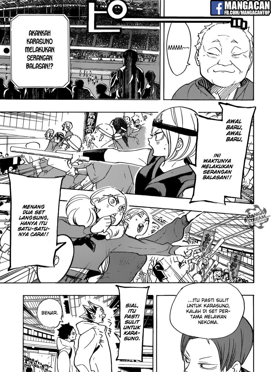 Haikyuu!! Chapter 305 - halaman 9