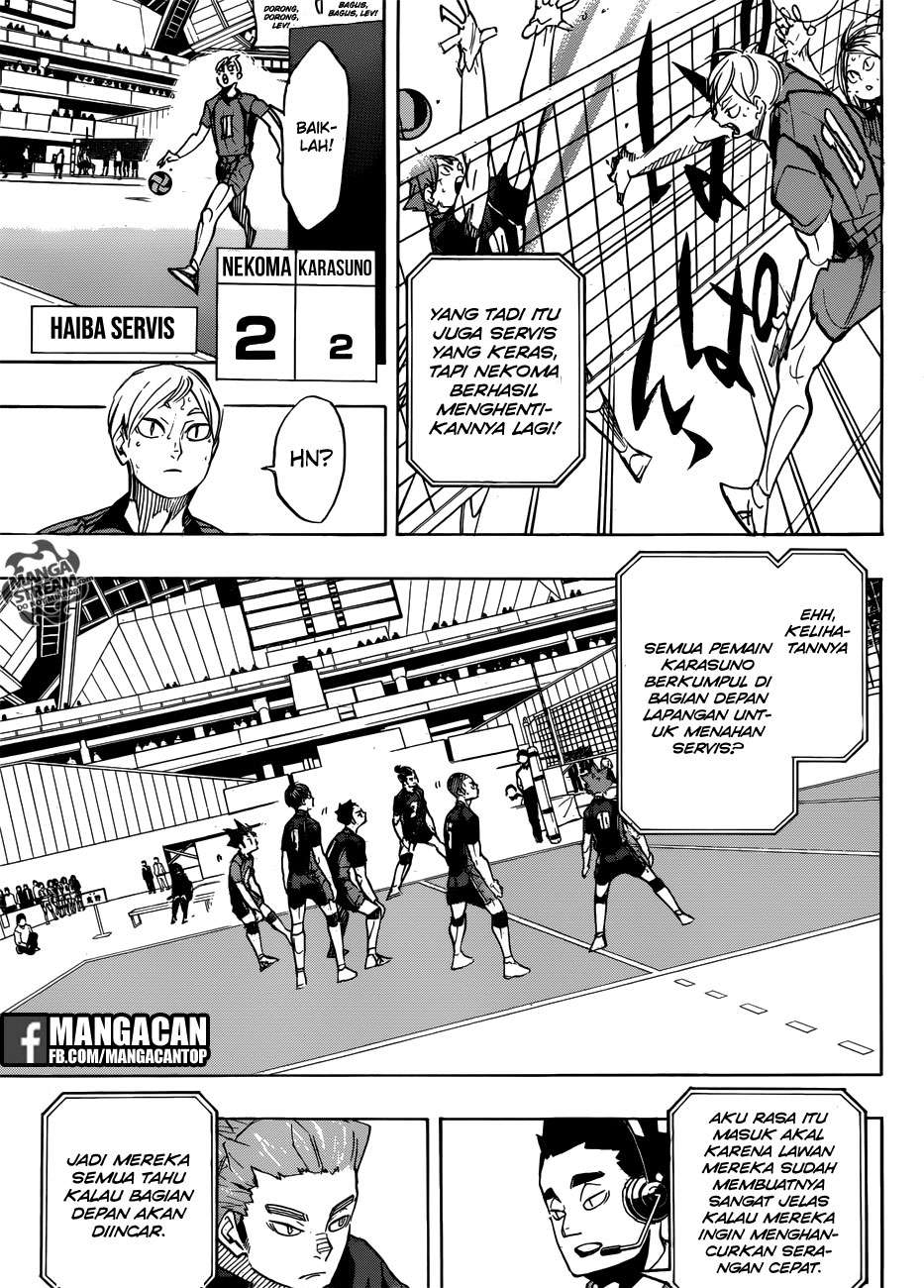 Haikyuu!! Chapter 306 - halaman 11