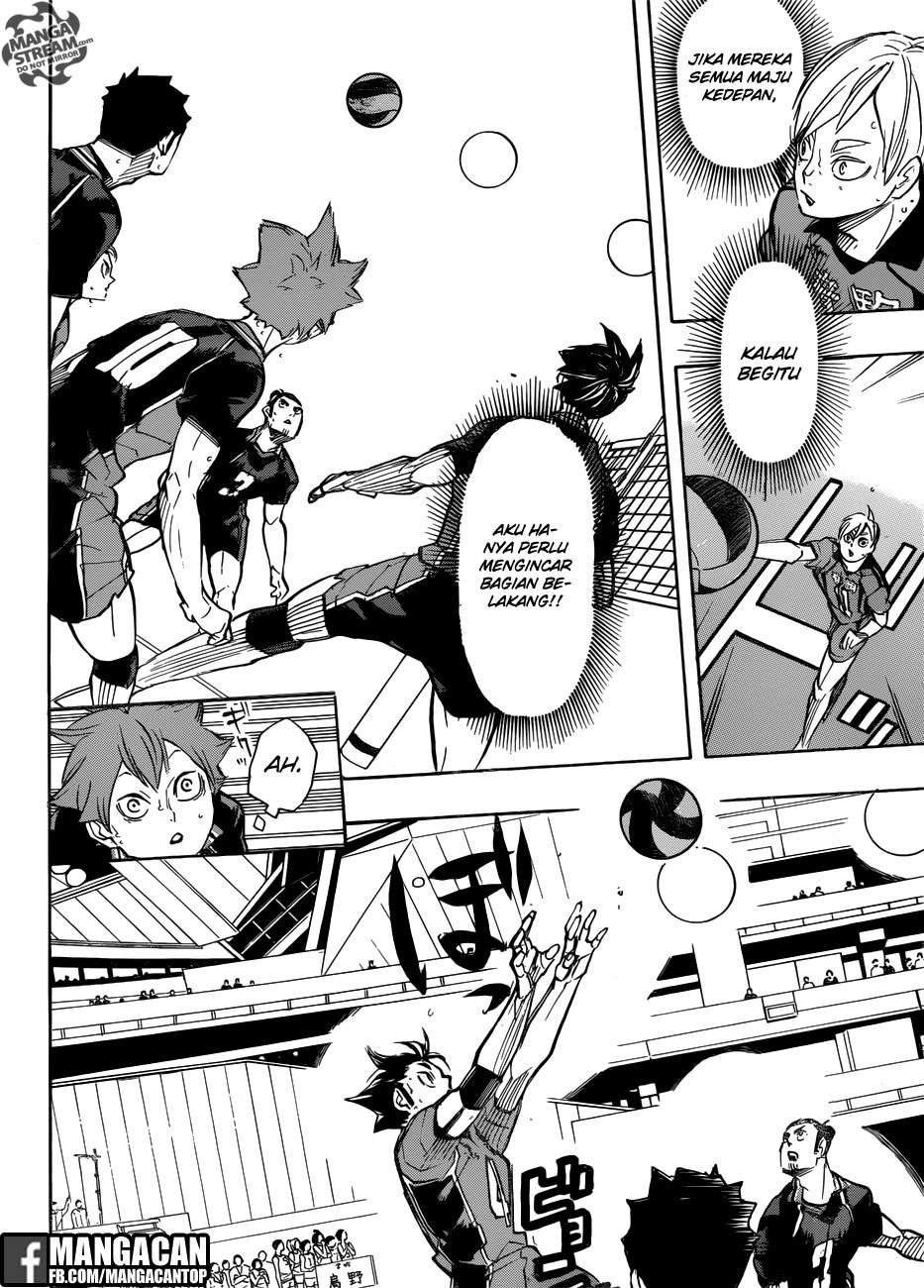 Haikyuu!! Chapter 306 - halaman 12