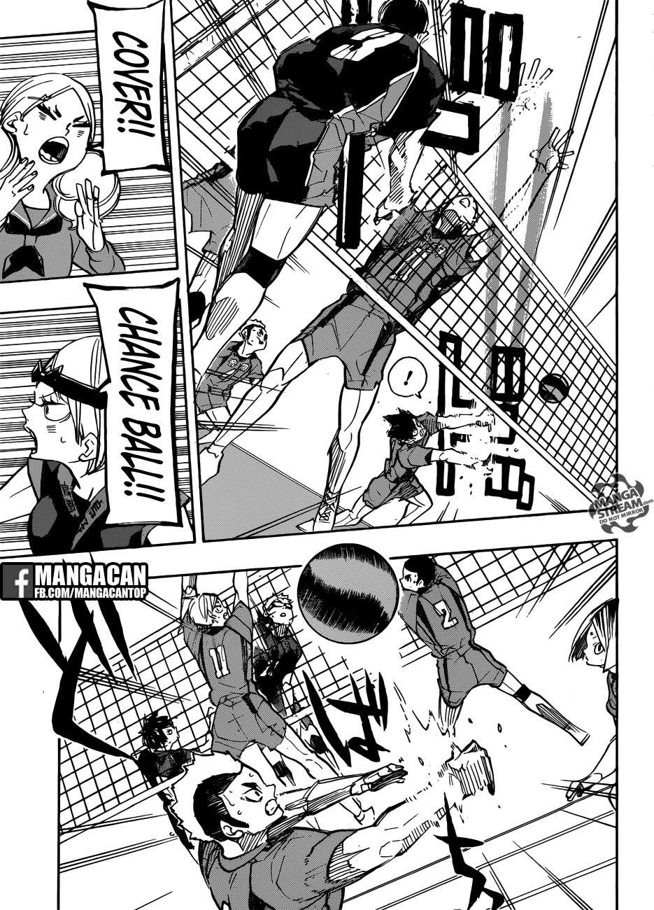 Haikyuu!! Chapter 306 - halaman 15
