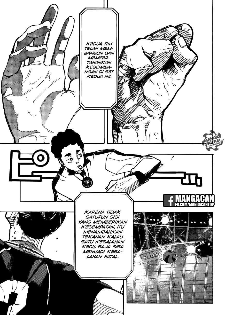 Haikyuu!! Chapter 306 - halaman 17