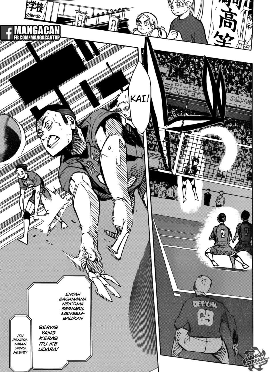 Haikyuu!! Chapter 306 - halaman 7
