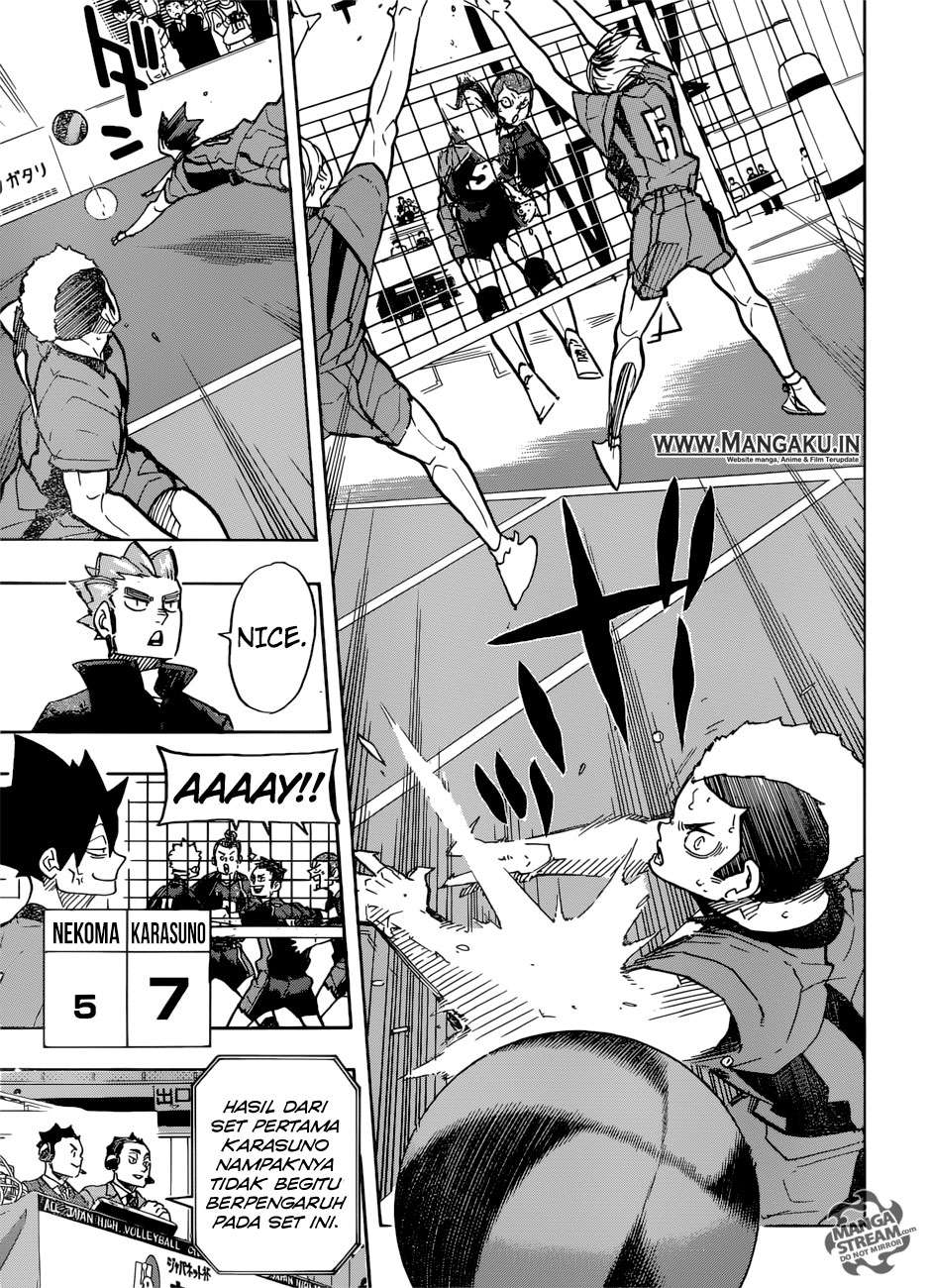 Haikyuu!! Chapter 307 - halaman 10