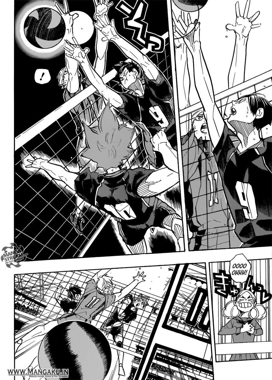 Haikyuu!! Chapter 307 - halaman 16