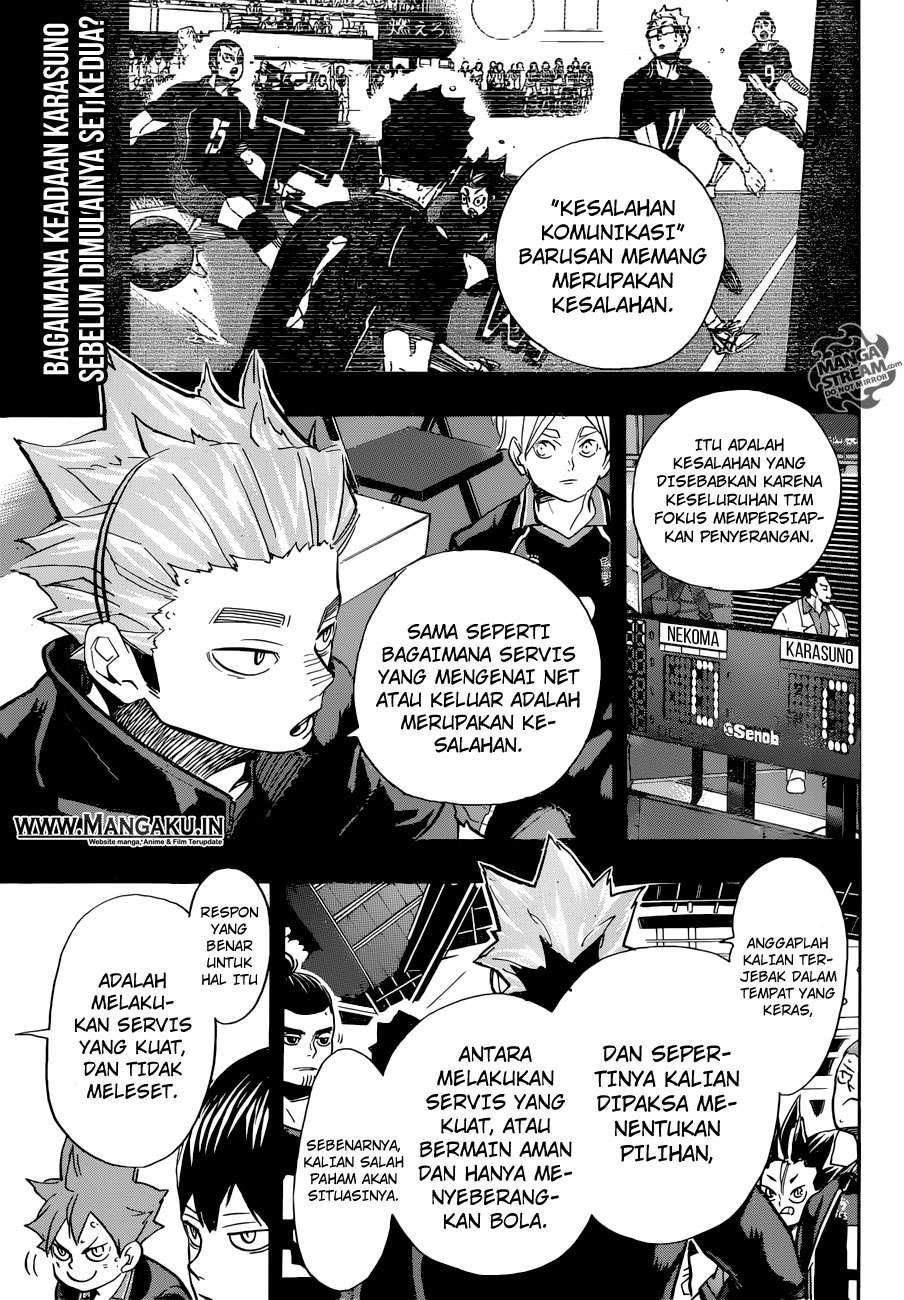 Haikyuu!! Chapter 307 - halaman 2