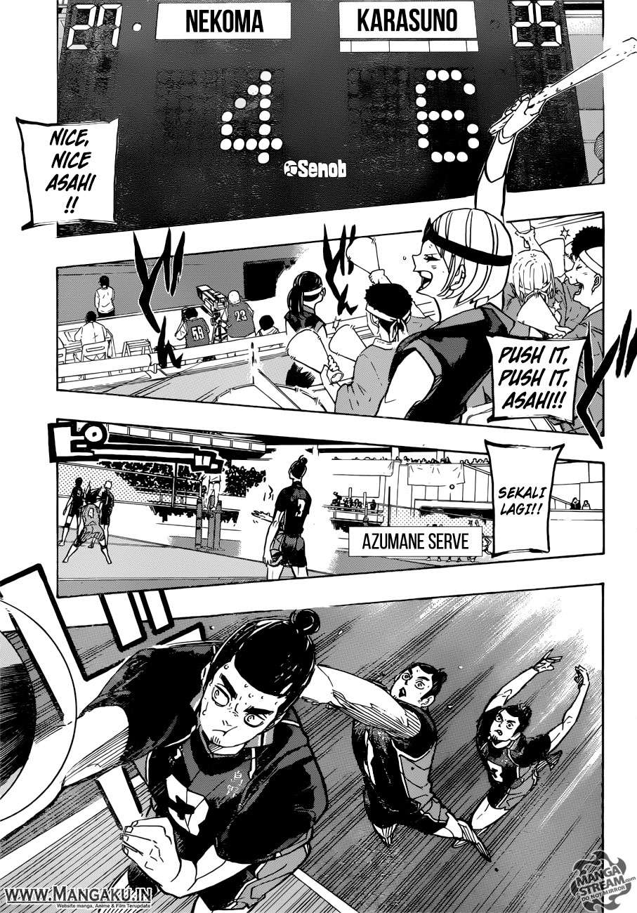 Haikyuu!! Chapter 307 - halaman 4