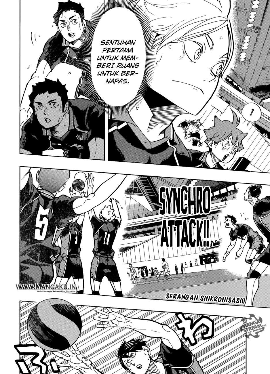 Haikyuu!! Chapter 307 - halaman 9